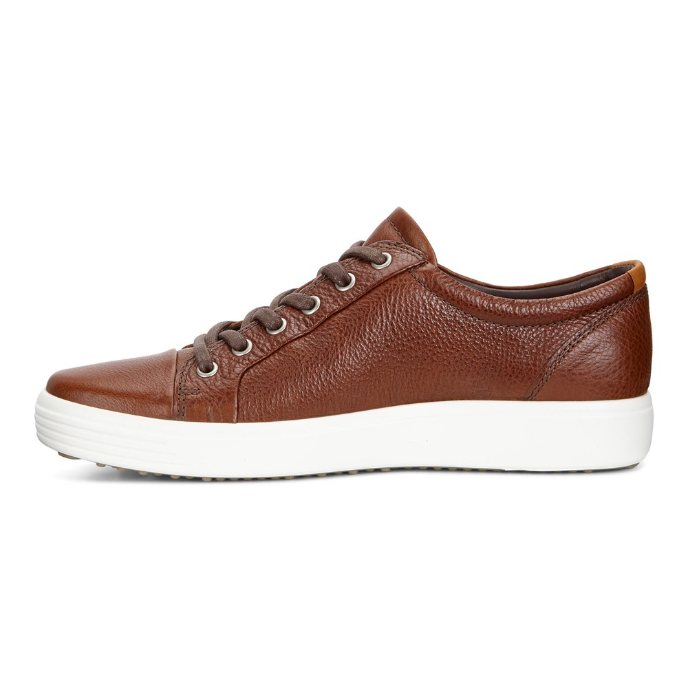 Tenis Hombre - ECCO Soft 7S - Marrom - BHX945678